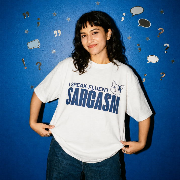 sarcasm tshirt