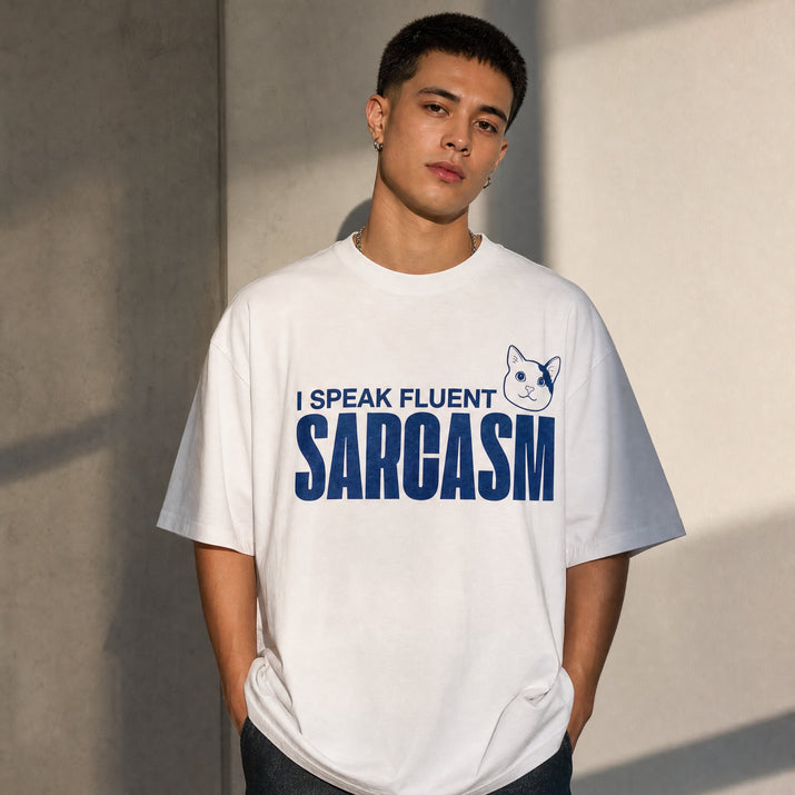 sarcasm tshirt